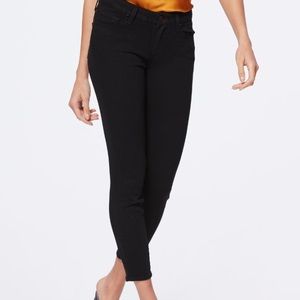 PAIGE Verdugo Crop Black Jeans 27 (with flaws)